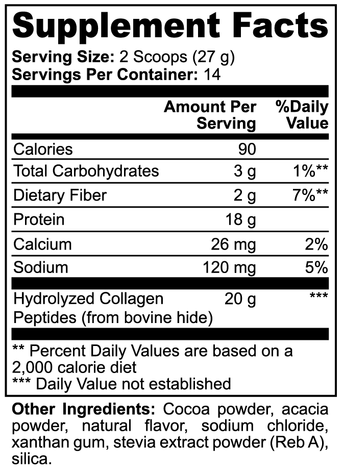 Daily Collagen | Chocolate / Case