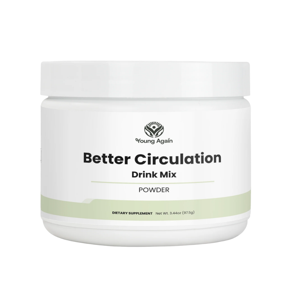 Young Again Better Circulation Drink Mix powder, transparent product image