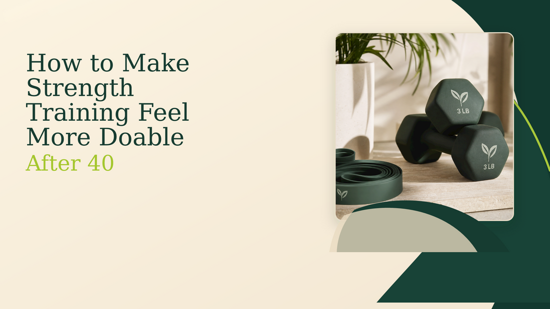 How to Make Strength Training Feel More Doable After 40