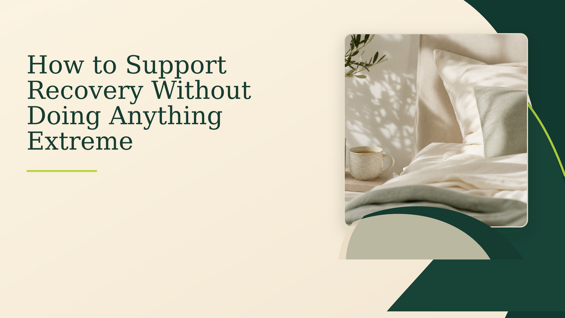 How to Support Recovery Without Doing Anything Extreme