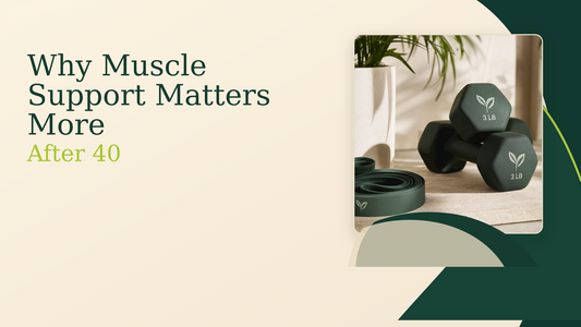 Why Muscle Support Matters More After 40