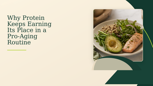 Why Protein Keeps Earning Its Place in a Pro-Aging Routine
