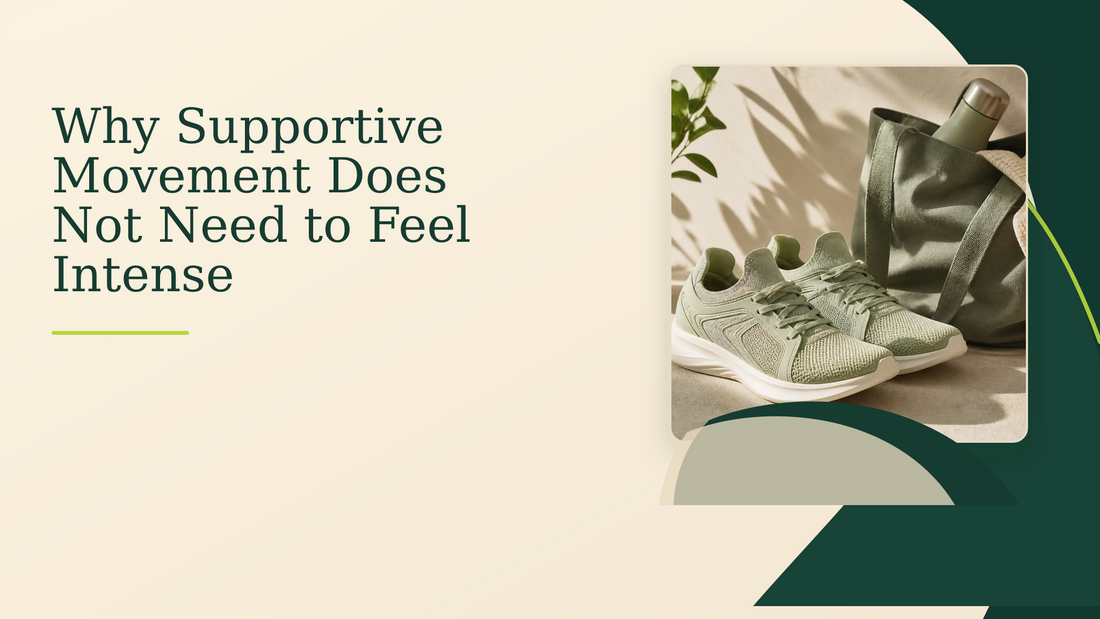 Why Supportive Movement Does Not Need to Feel Intense