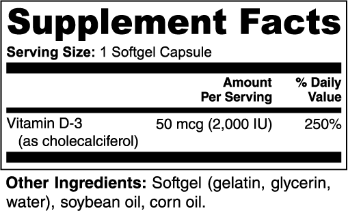 Vitamin D3 / Case