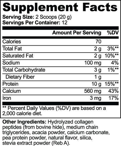 Daily Collagen Creamer | Vanilla