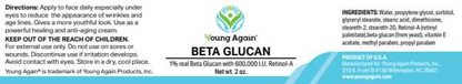Beta Glucan 1% - Most Effective Anti-wrinkle Cream