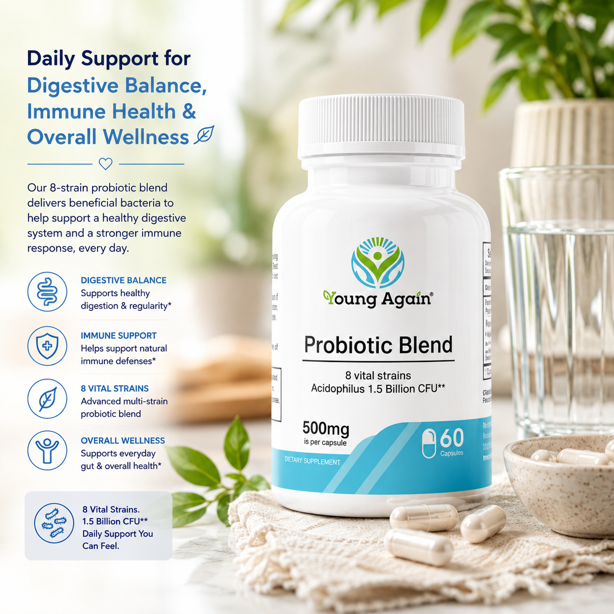 Probiotic Supplement - Gut Health Solution