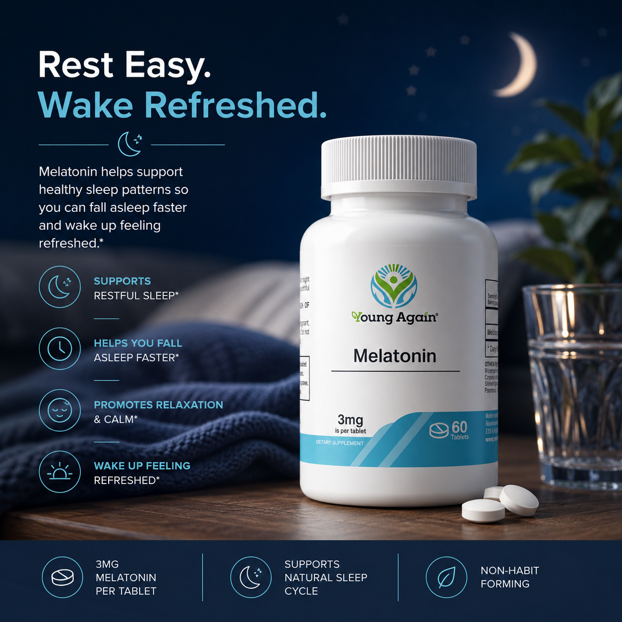Melatonin - Maintain Hormonal Balance