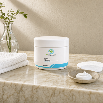 Young Again Beta Glucan Cream lifestyle