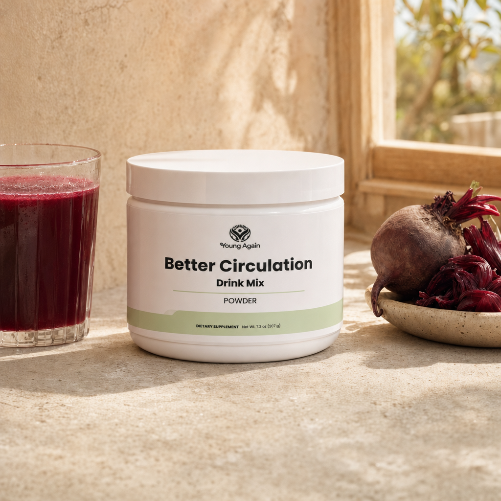 Young Again Better Circulation Drink Mix lifestyle image