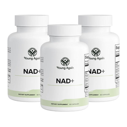 Young Again NAD+ 3 bottle offer