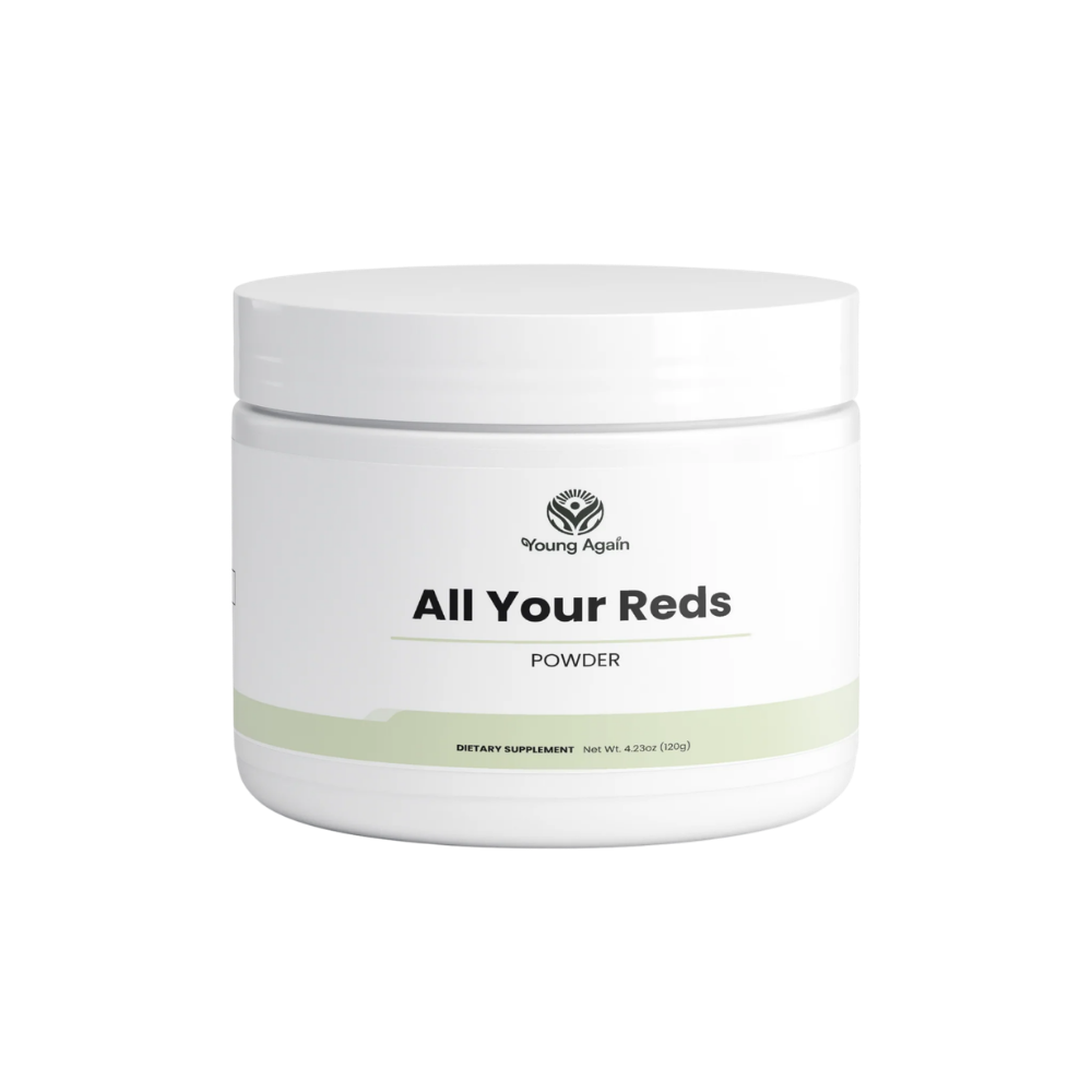 Young Again All Your Reds powder, transparent product image