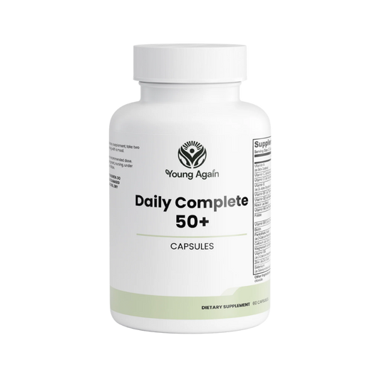 Young Again Daily Complete 50+ capsules, transparent product image